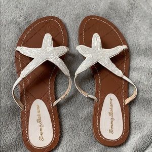 Tommy Bahama starfish sandals- size 9- never worn